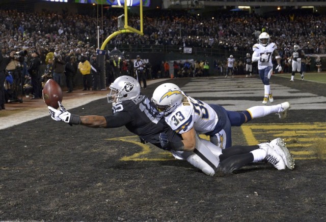 oakland raiders san diego chargers